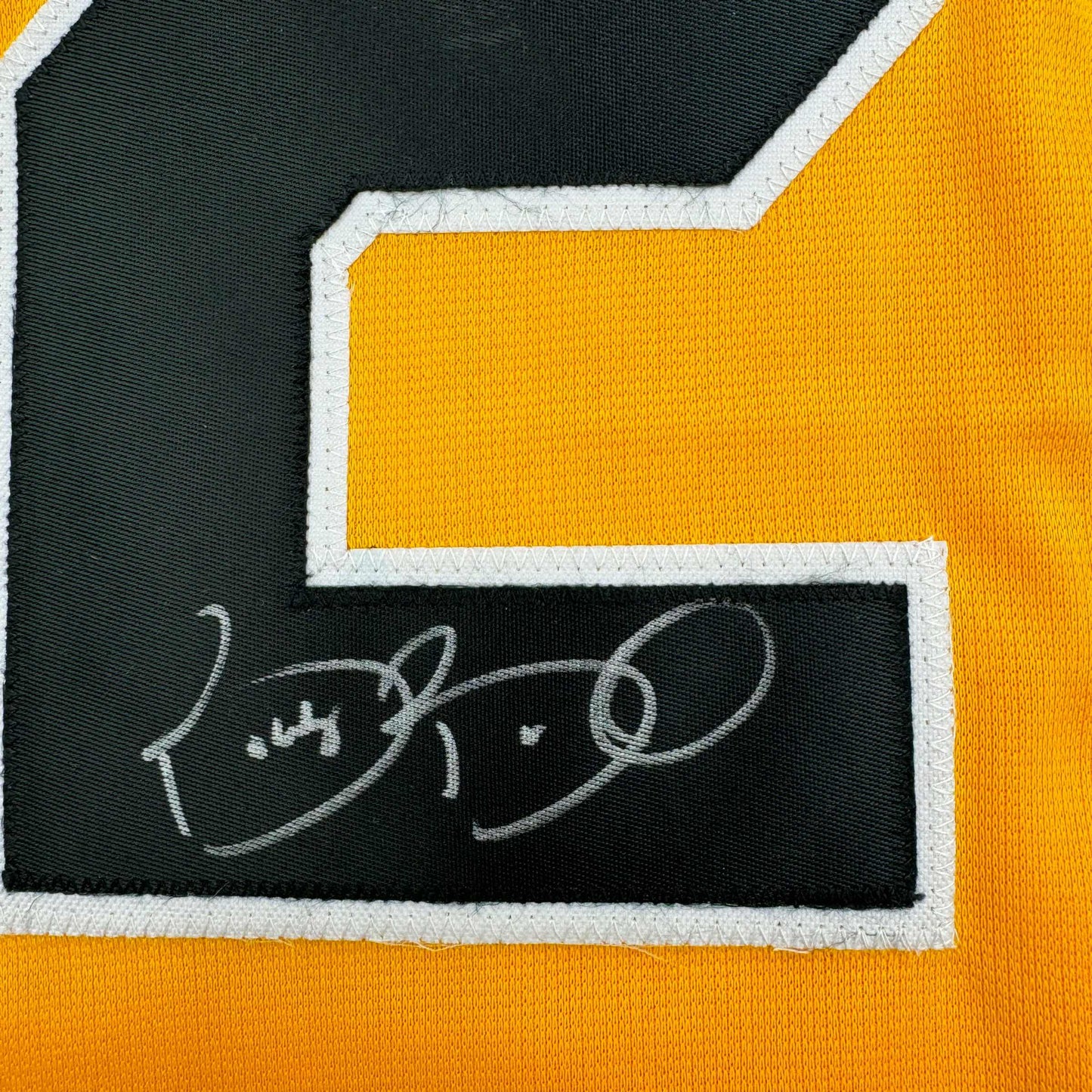 Autographed/Signed Bobby Bonilla Pittsburgh Pirates Yellow Baseball Jersey JSA COA