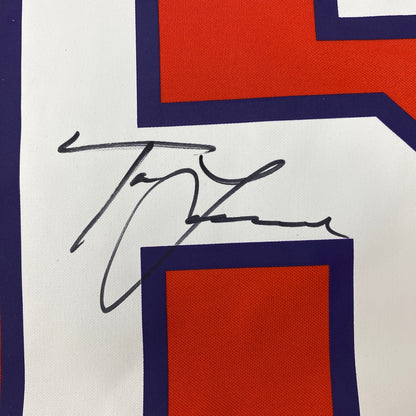 Autographed/Signed Trevor Lawrence Clemson Tigers Orange Authentic Nike College Football Jersey Fanatics COA