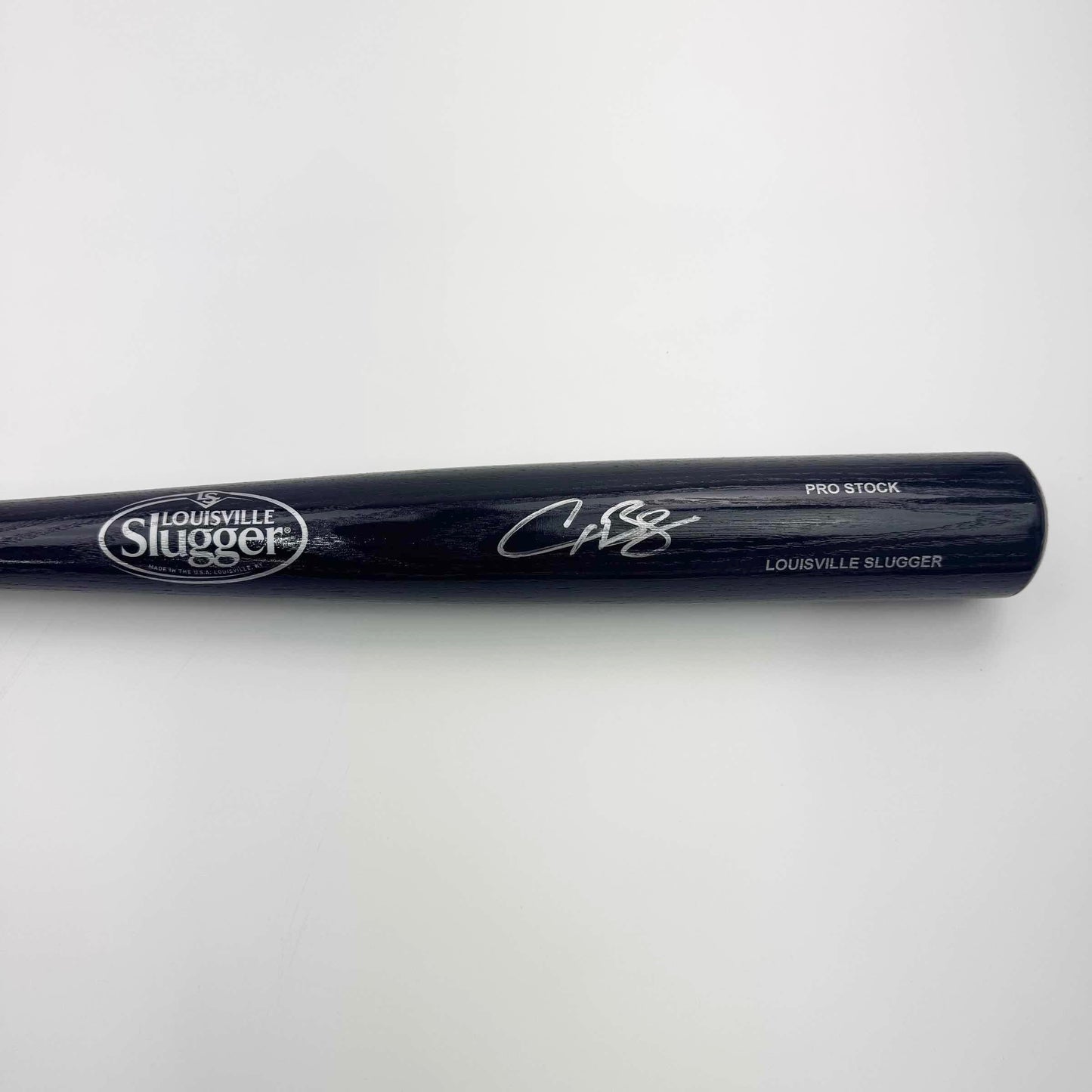 Autographed/Signed Alex Bregman Black Louisville Slugger Baseball Bat Beckett BAS COA