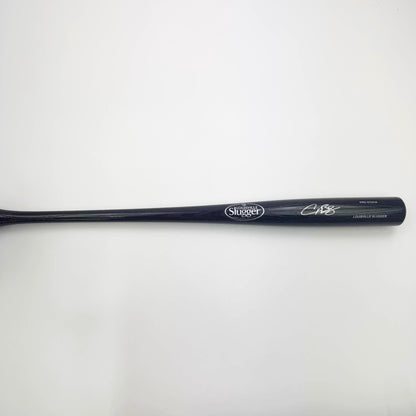 Autographed/Signed Alex Bregman Black Louisville Slugger Baseball Bat Beckett BAS COA