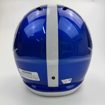 Autographed/Signed Anthony Richardson Indianapolis Colts Full Size Flash Football Helmet FS F/S Fanatics COA