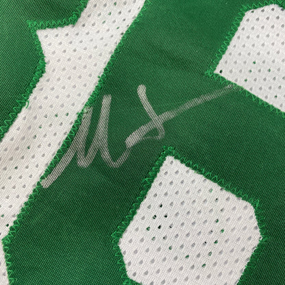 Autographed/Signed Marcus Smart Boston White Basketball Jersey Beckett BAS COA