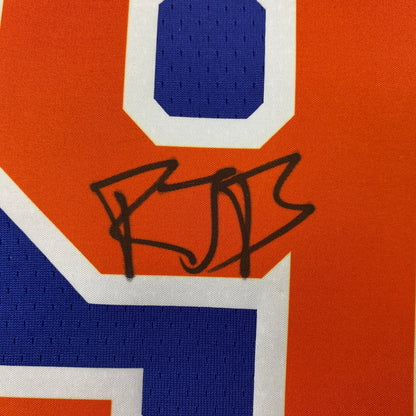 Autographed/Signed RJ R.J. Barrett New York Knicks Blue Basketball Jersey Fanatics COA