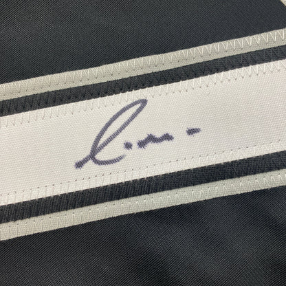 Autographed/Signed Yermin Mercedes Chicago Black Baseball Jersey Beckett BAS COA