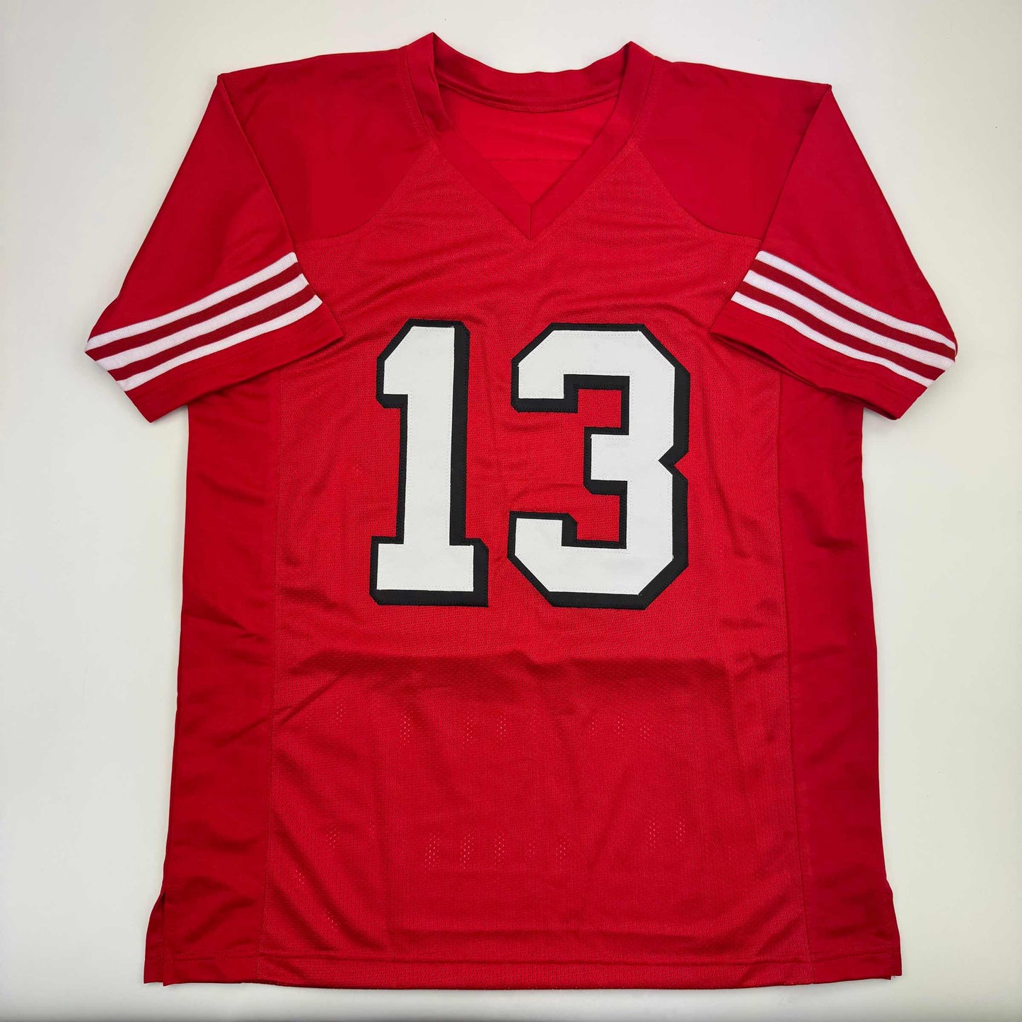 Autographed/Signed Brock Purdy San Francisco Red Alternate Football Jersey Beckett BAS COA