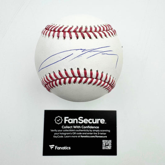 Autographed/Signed Jackson Holliday Rawlings Official Major League Baseball ROML Fanatics COA