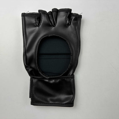 Autographed/Signed Israel Izzy Adesanya Black UFC MMA Glove Ultimate Fighting JSA COA