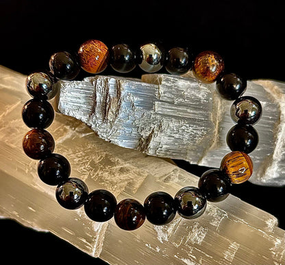 Protection Energy Bracelets – Red, Green, and Tiger Eye Options