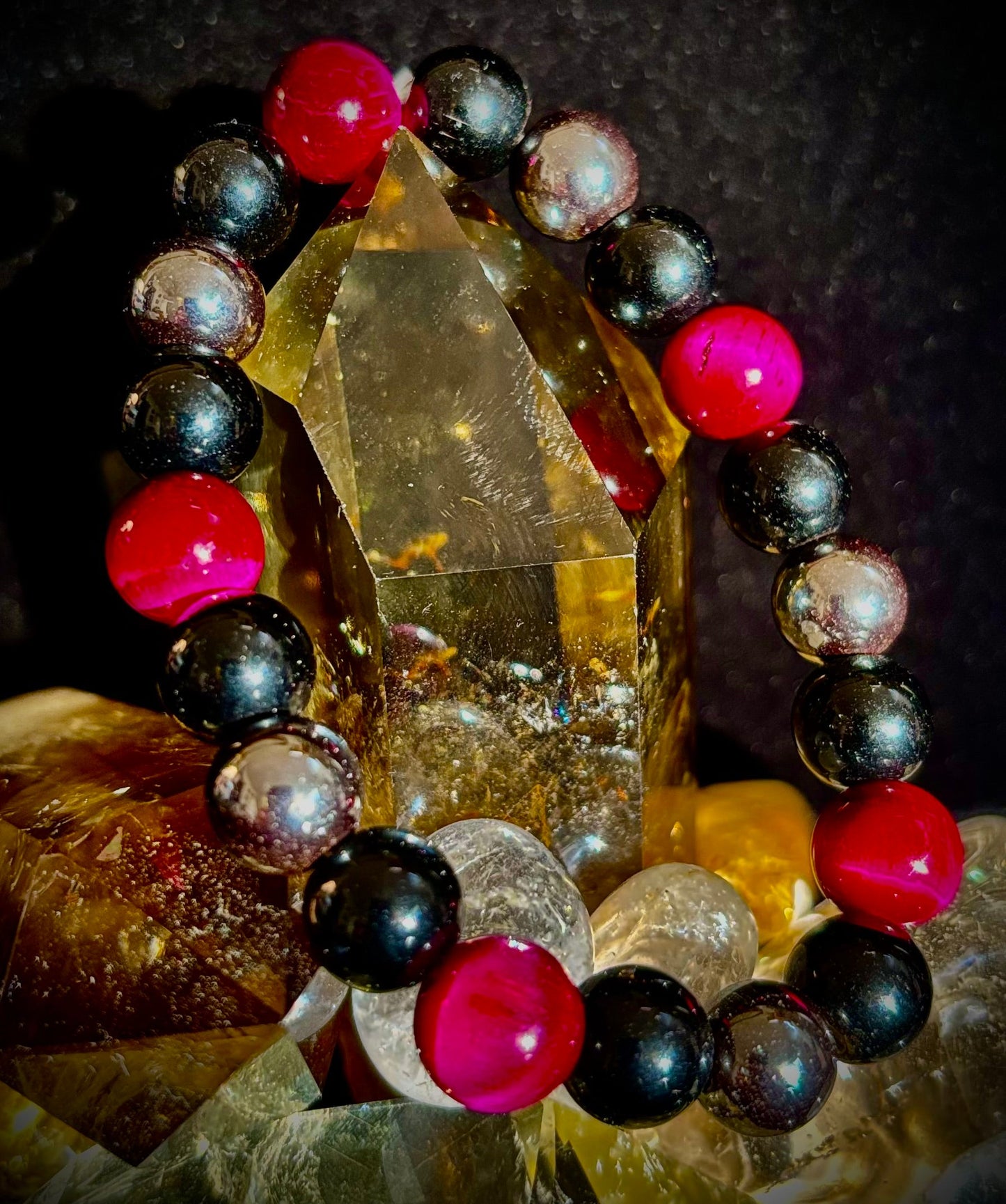 Protection Energy Bracelets – Red, Green, and Tiger Eye Options