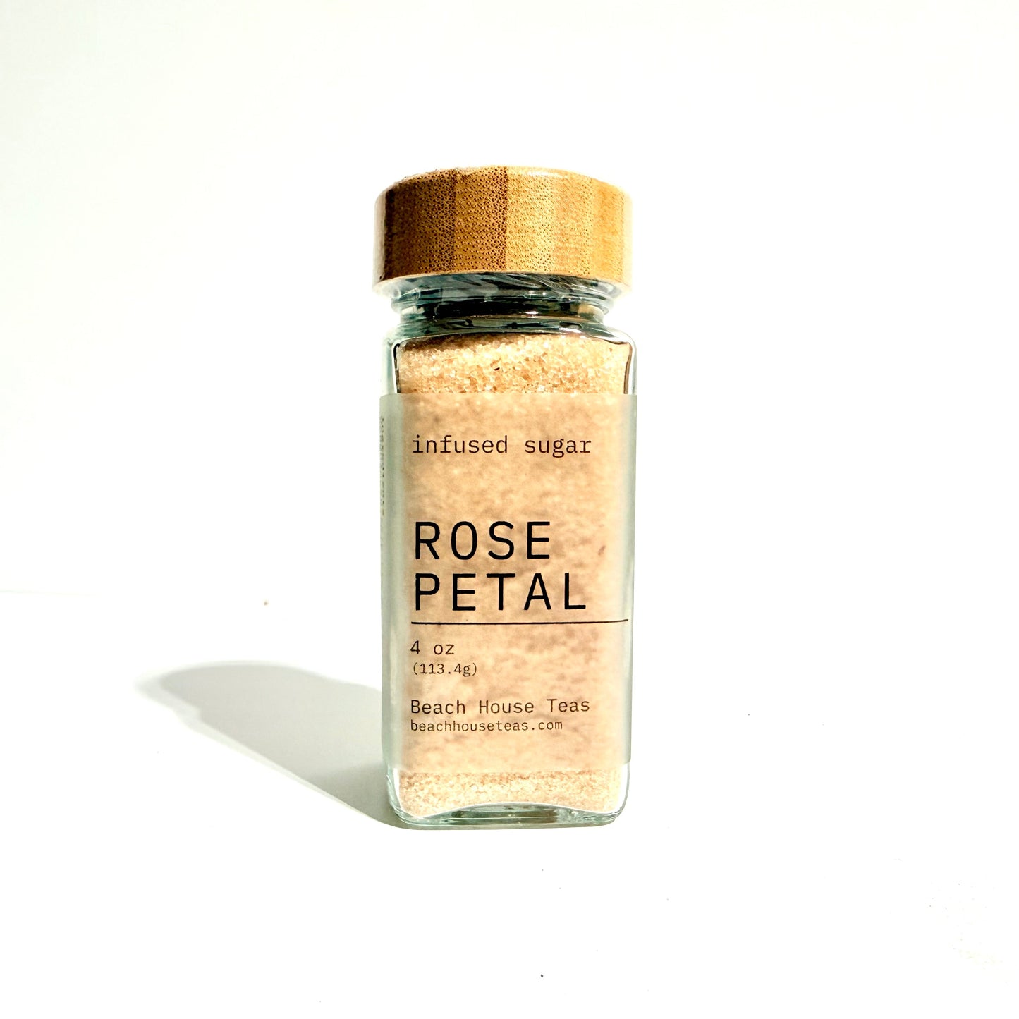 Rose Petal infused artisan culinary sugar