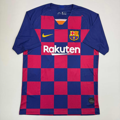 Autographed/Signed Lionel Leo Messi FC Barcelona Soccer Jersey Beckett BAS COA