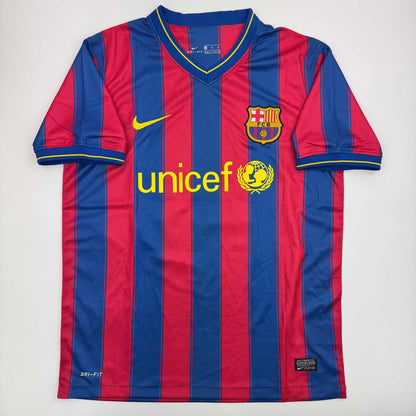 Autographed/Signed Lionel Leo Messi FC Barcelona Soccer Jersey Beckett BAS COA