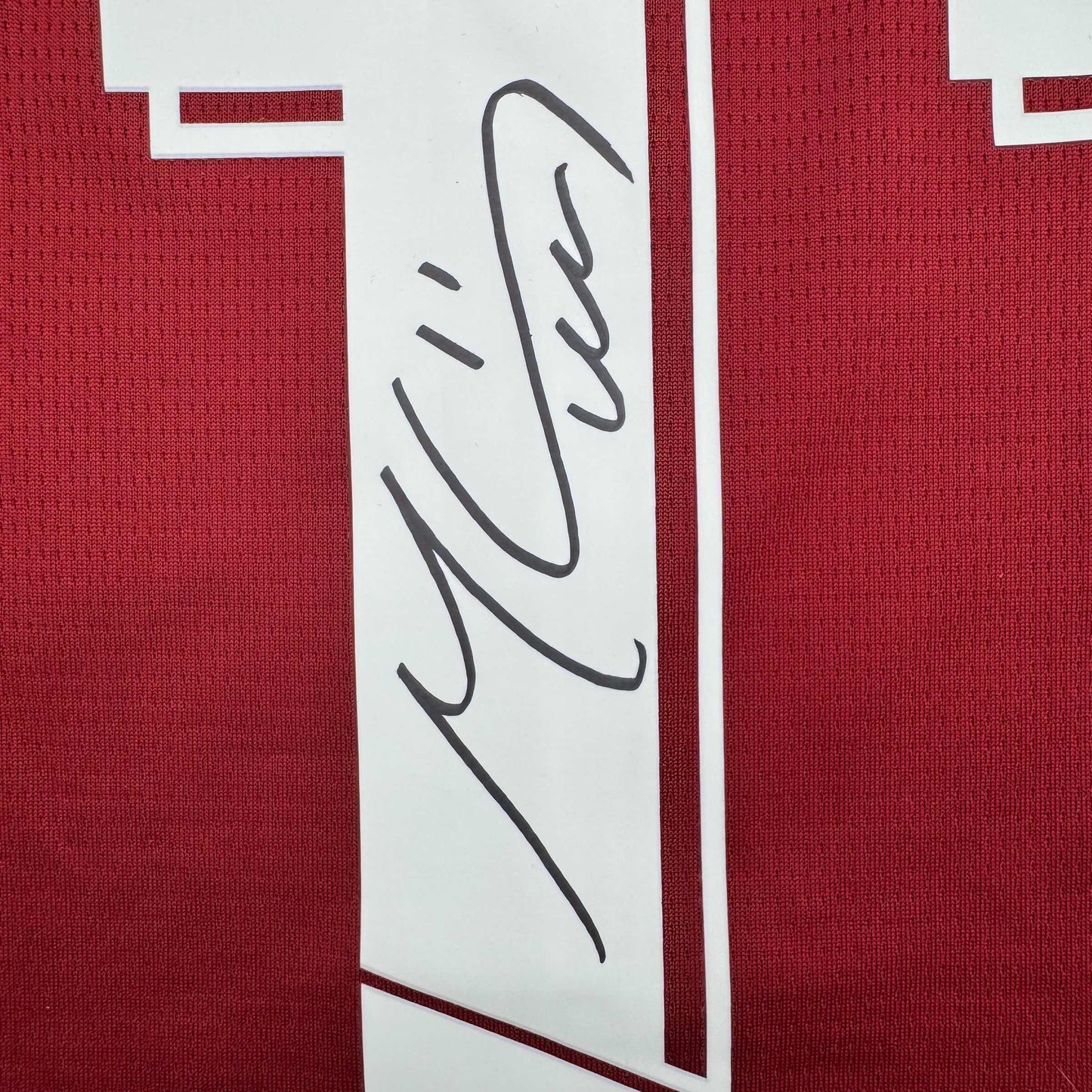 Autographed/Signed Mohamed Salah Liverpool Red Soccer Jersey Beckett BAS COA