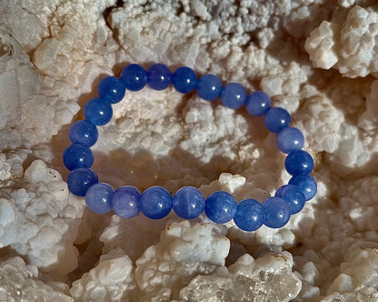 Celestine Serenity Bracelet | Handcrafted Energy Beads for Peace & Spiritual Connection