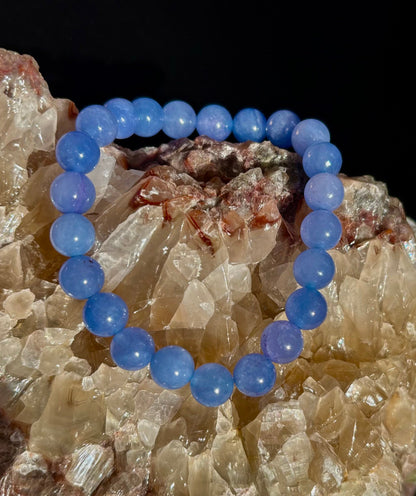 Celestine Serenity Bracelet | Handcrafted Energy Beads for Peace & Spiritual Connection