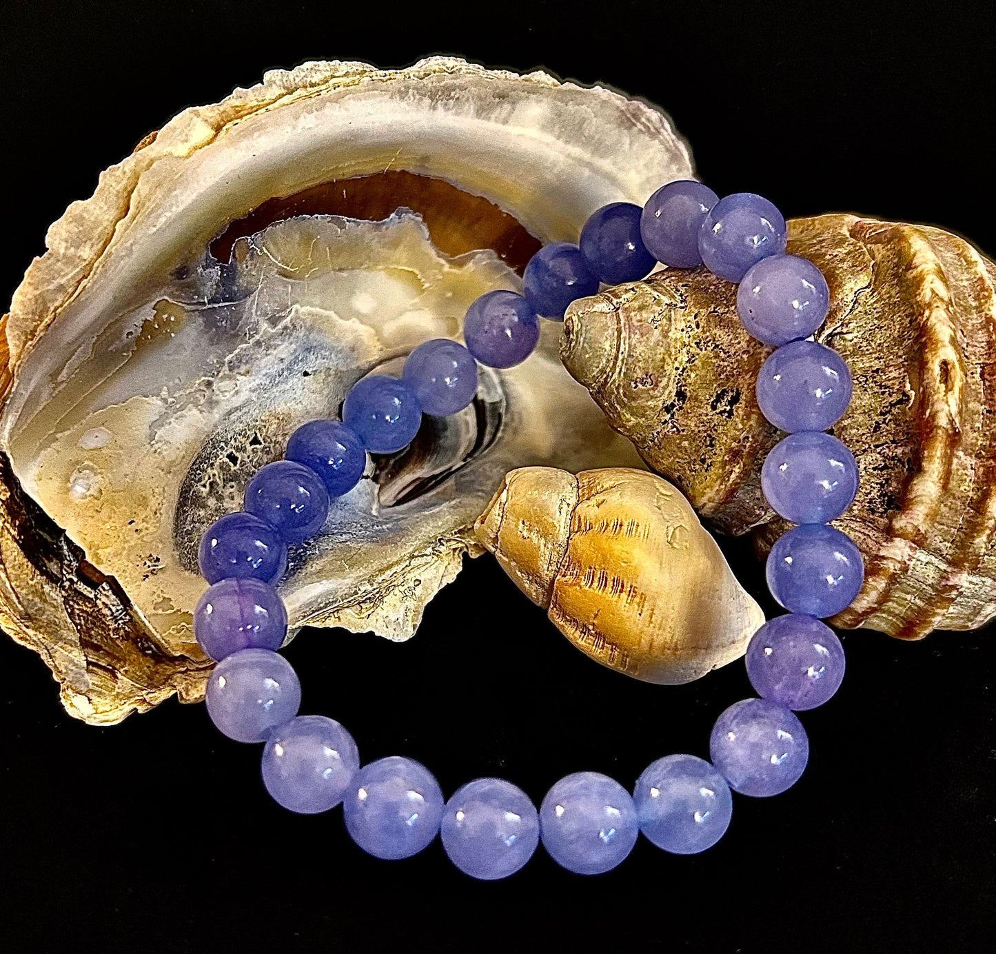 Celestine Serenity Bracelet | Handcrafted Energy Beads for Peace & Spiritual Connection