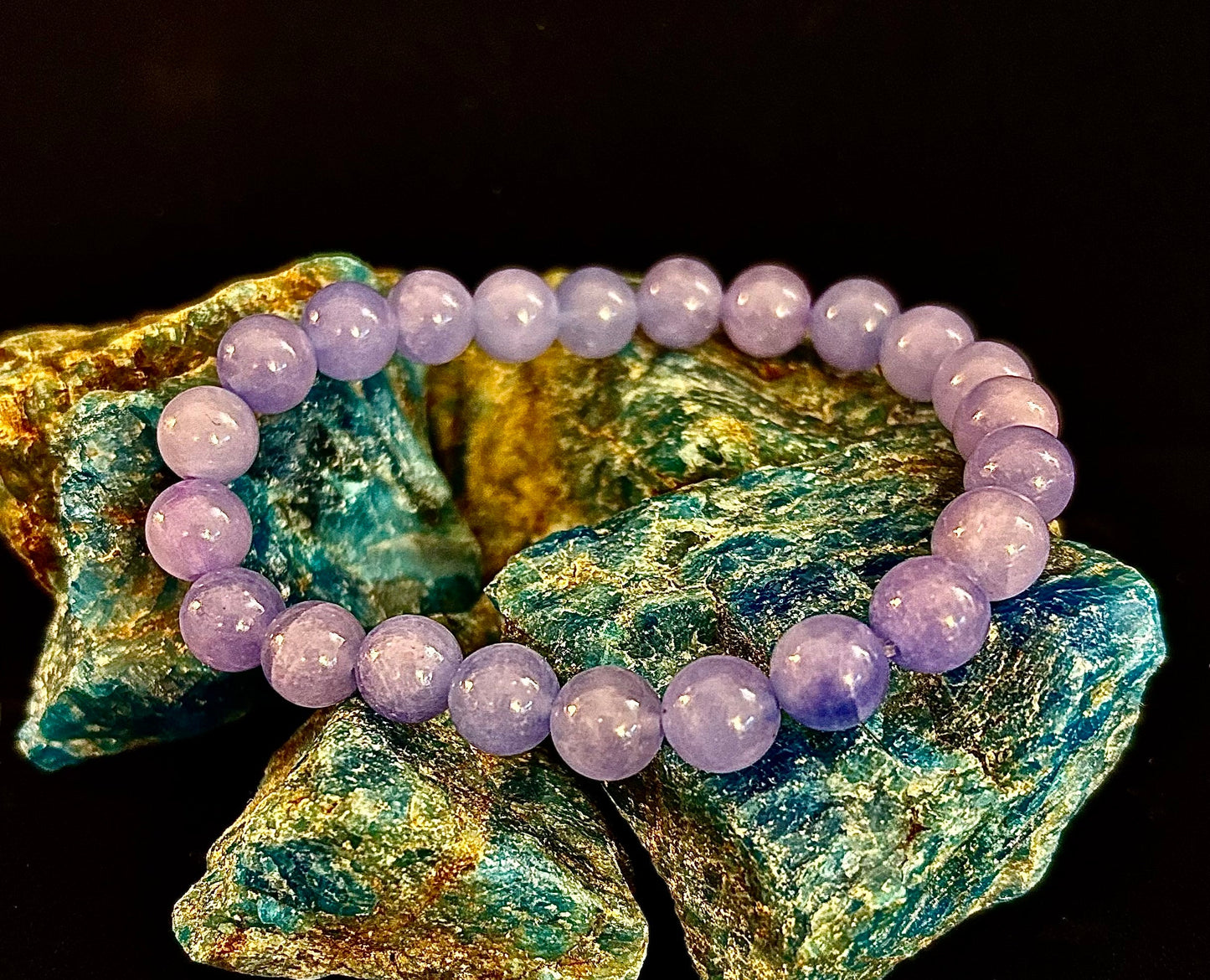 Celestine Serenity Bracelet | Handcrafted Energy Beads for Peace & Spiritual Connection