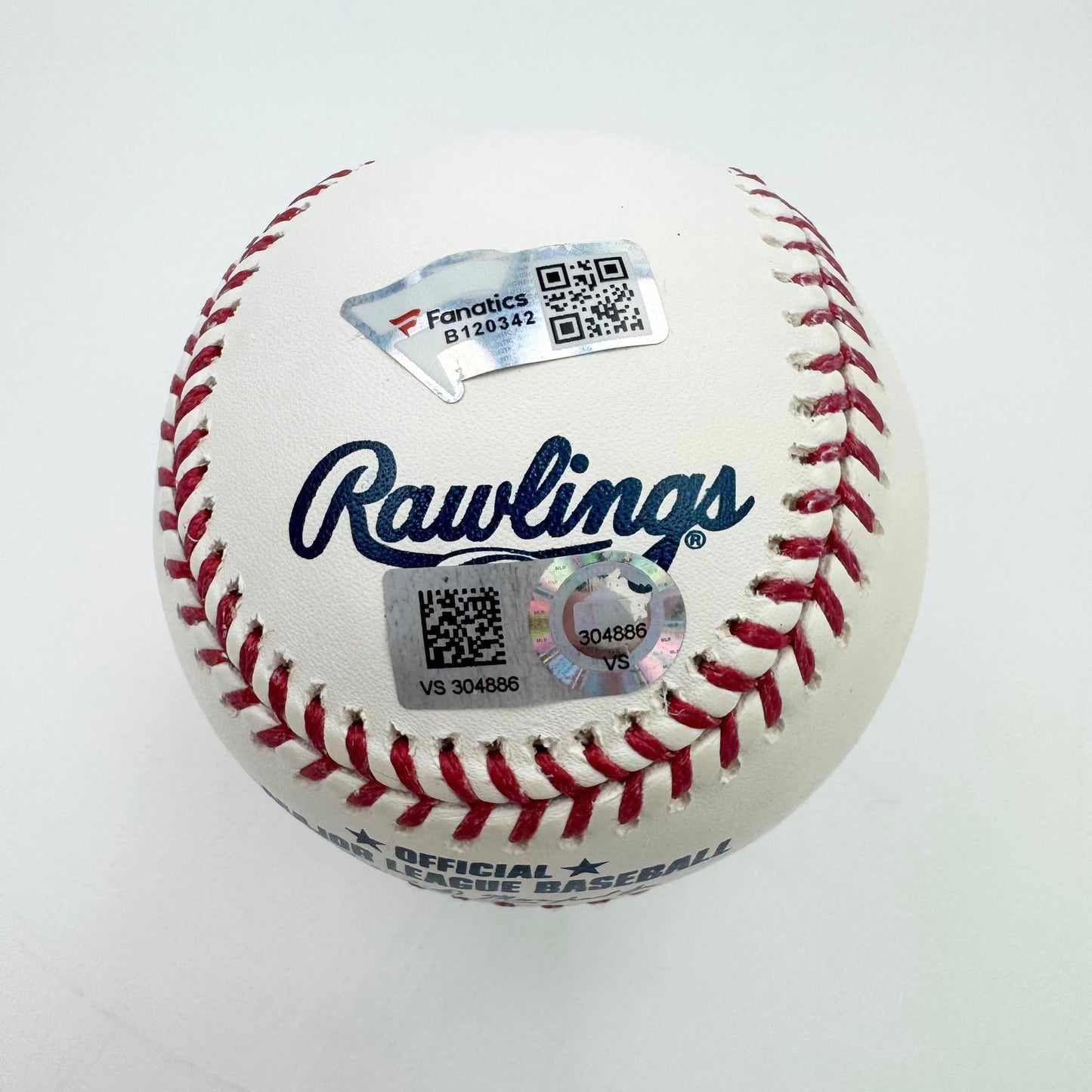 Autographed/Signed Mike Trout Rawlings Official Major League Baseball ROML Fanatics COA