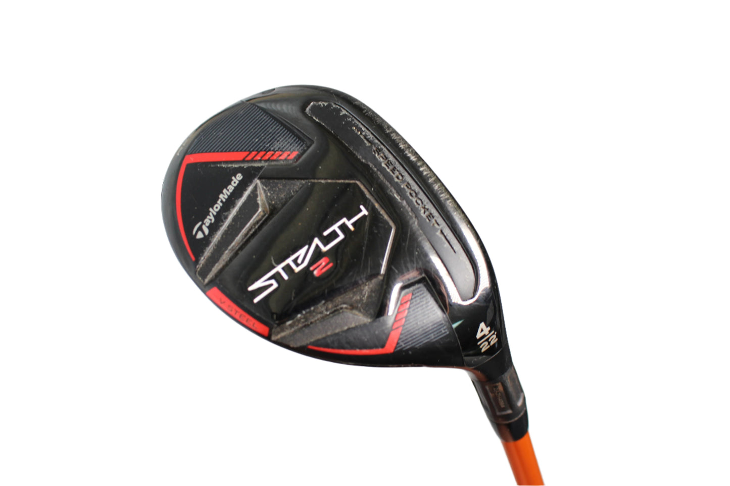 Pre-Owned TaylorMade Stealth 2: 4 Hybrid (22.0) w/ Graphite Design Tour AD Orange DI-75 S (Stiff) (40.0 Inch) Shaft (Average)