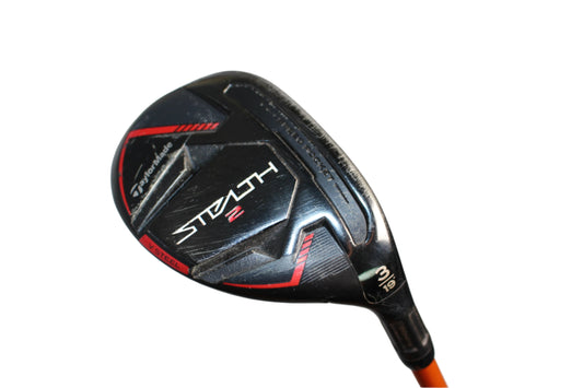 Pre-Owned TaylorMade Stealth 2: 3 Hybrid (19.0) w/ Graphite Design Tour AD Orange DI-75 R (Regular) (41.0 Inch) Shaft (Average)