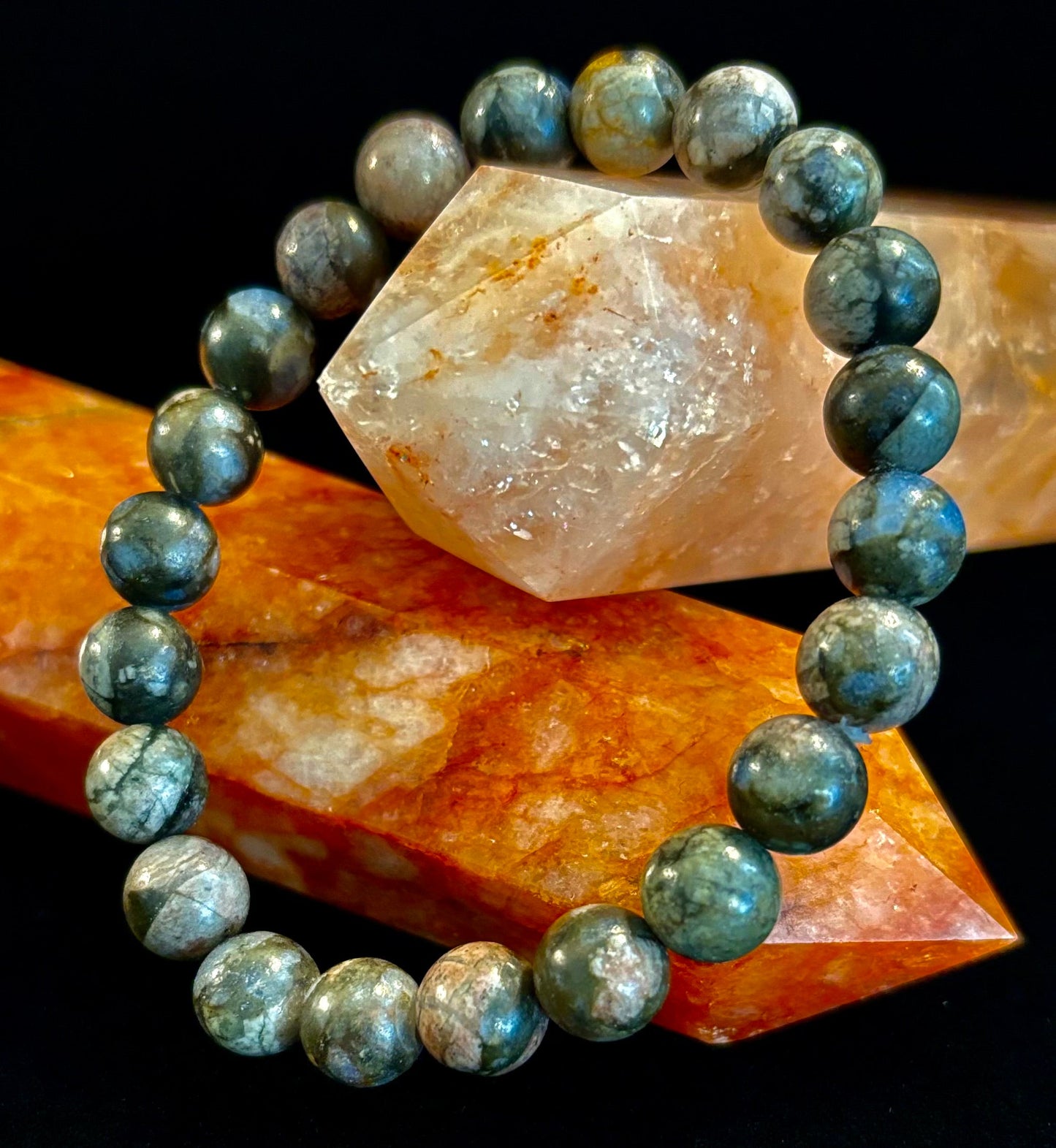 Que Sera Sera Natural Stone Bracelet | 8mm Beads for Small to Medium Wrists