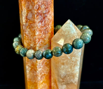 Que Sera Sera Natural Stone Bracelet | 8mm Beads for Small to Medium Wrists
