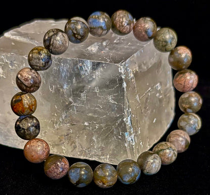 Que Sera Sera Natural Stone Bracelet | 8mm Beads for Small to Medium Wrists