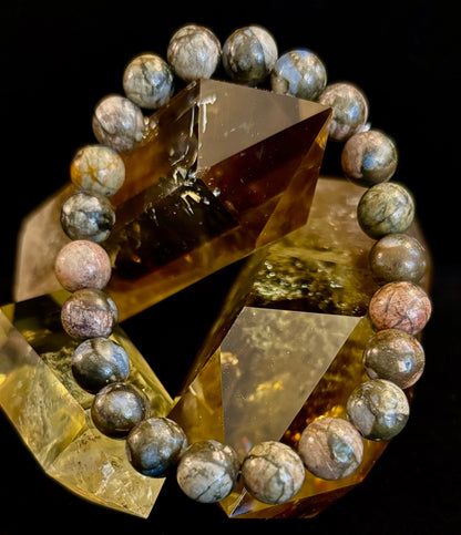 Que Sera Sera Natural Stone Bracelet | 8mm Beads for Small to Medium Wrists