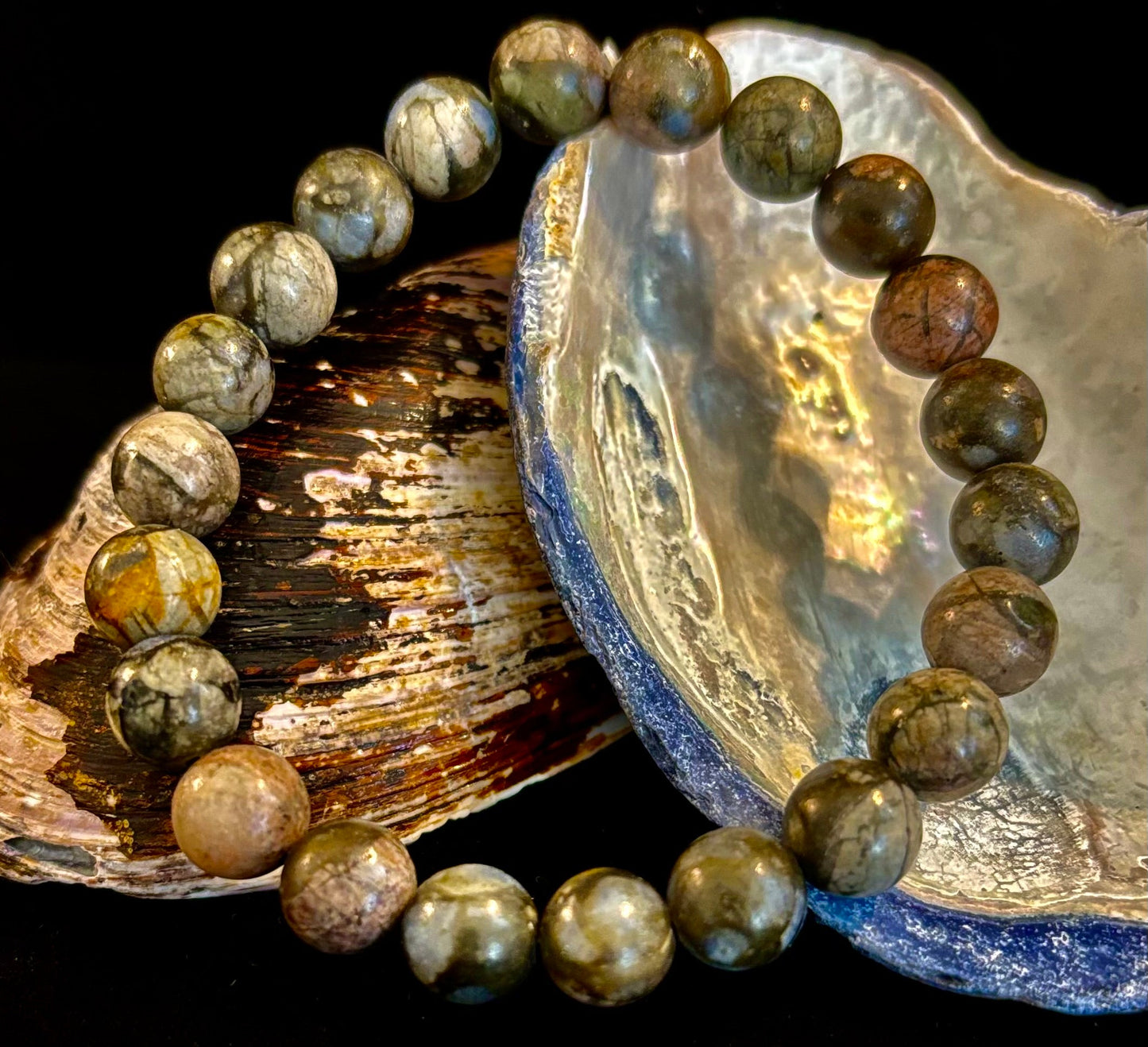 Que Sera Sera Natural Stone Bracelet | 8mm Beads for Small to Medium Wrists