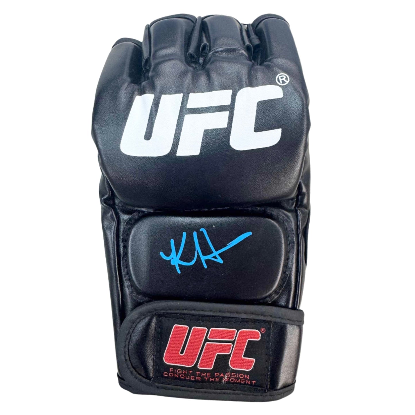 Autographed/Signed Kayla Harrison UFC MMA Black Fighting Glove Beckett BAS COA