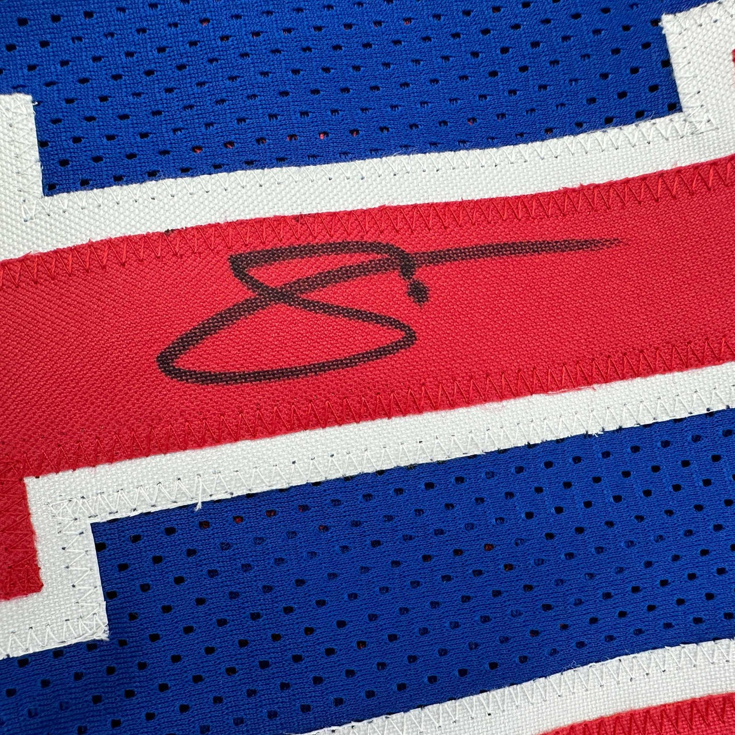 Autographed/Signed DeMar DeRozan Sacramento Blue Kansas City Retro Basketball Jersey Beckett BAS COA