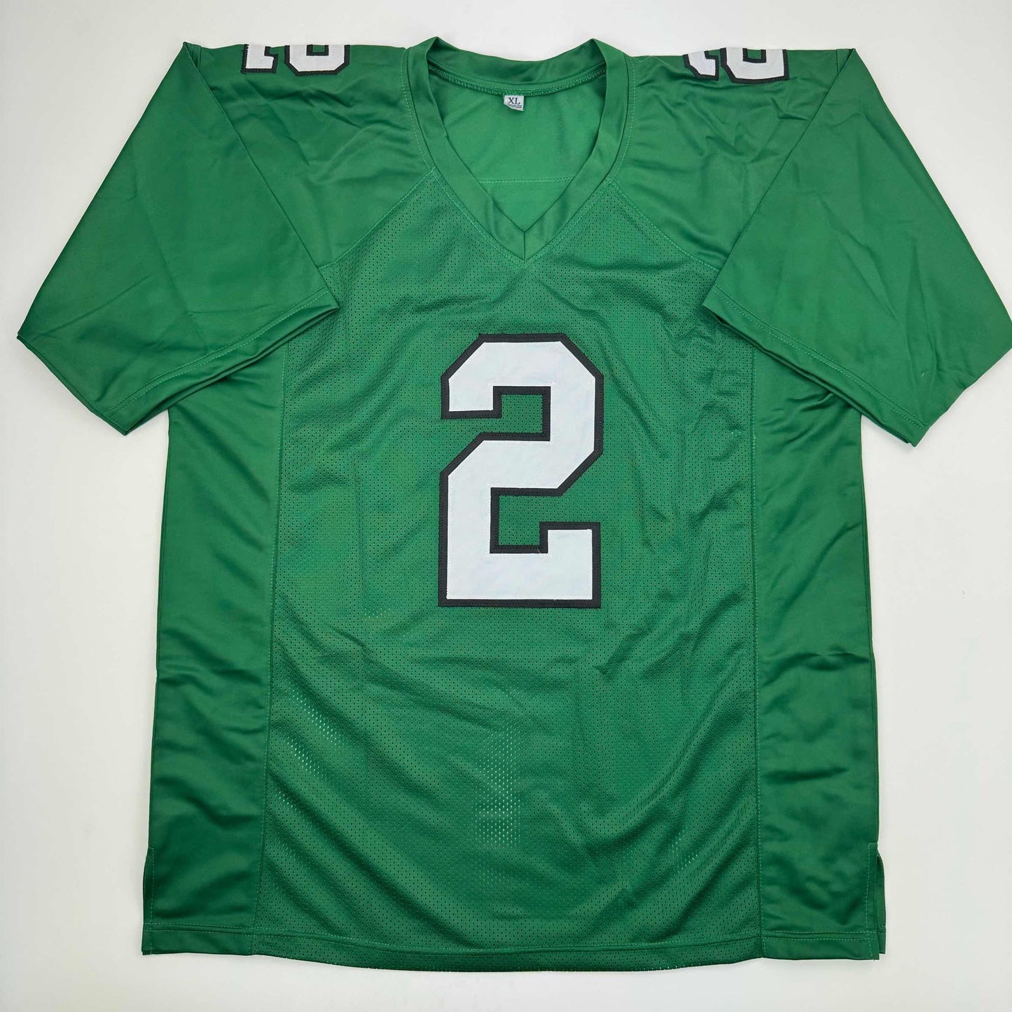 Autographed/Signed Darius Slay Jr. Philadelphia Kelly Green Football Jersey JSA COA