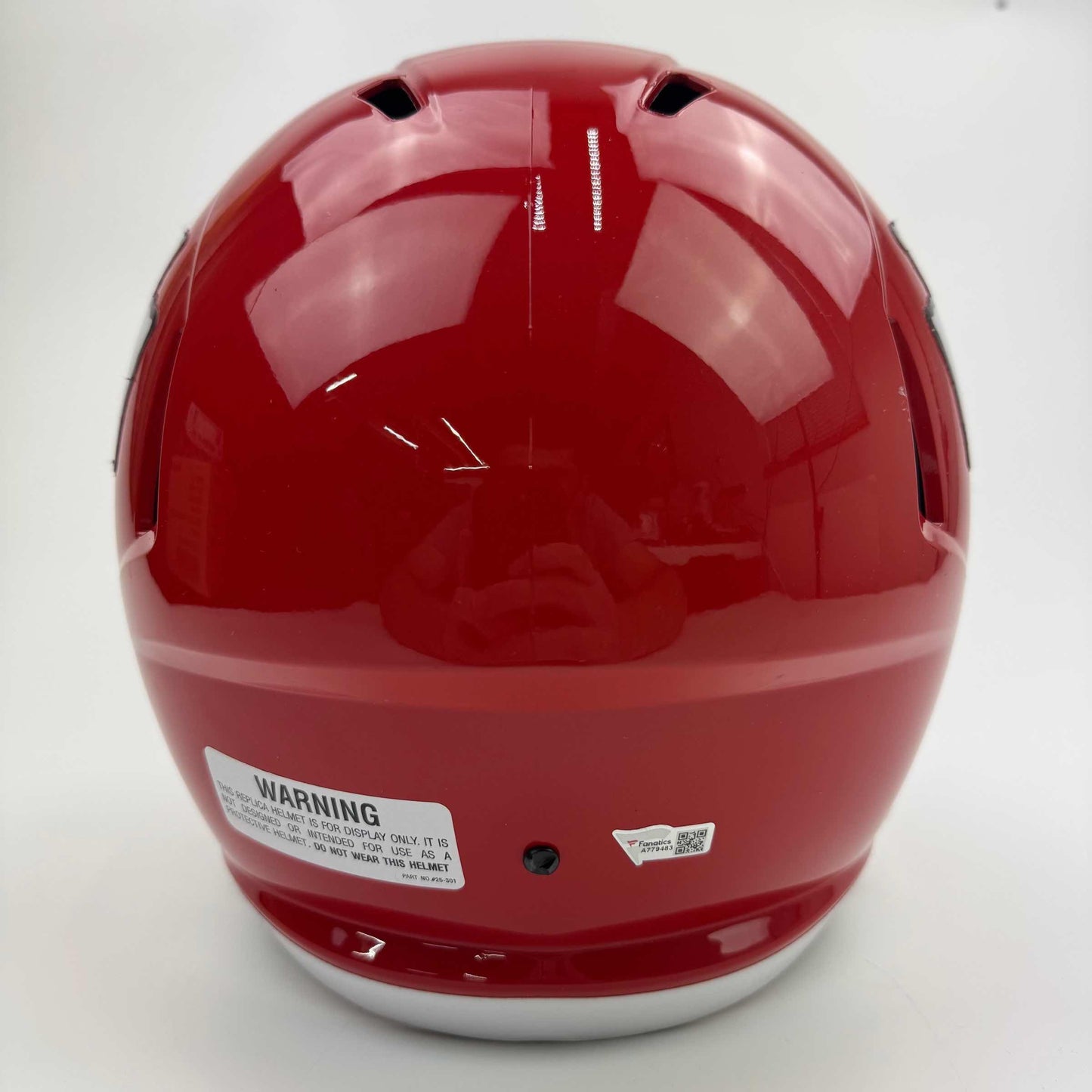 Autographed/Signed Patrick Mahomes Kansas City Chiefs Full Size FS F/S Football Helmet Fanatics COA