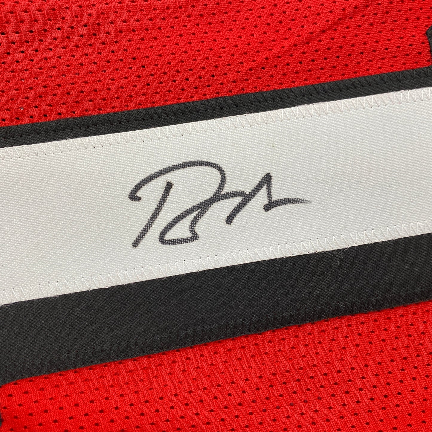 Autographed/Signed Brandon Aiyuk San Francisco Alternate Red Football Jersey JSA COA