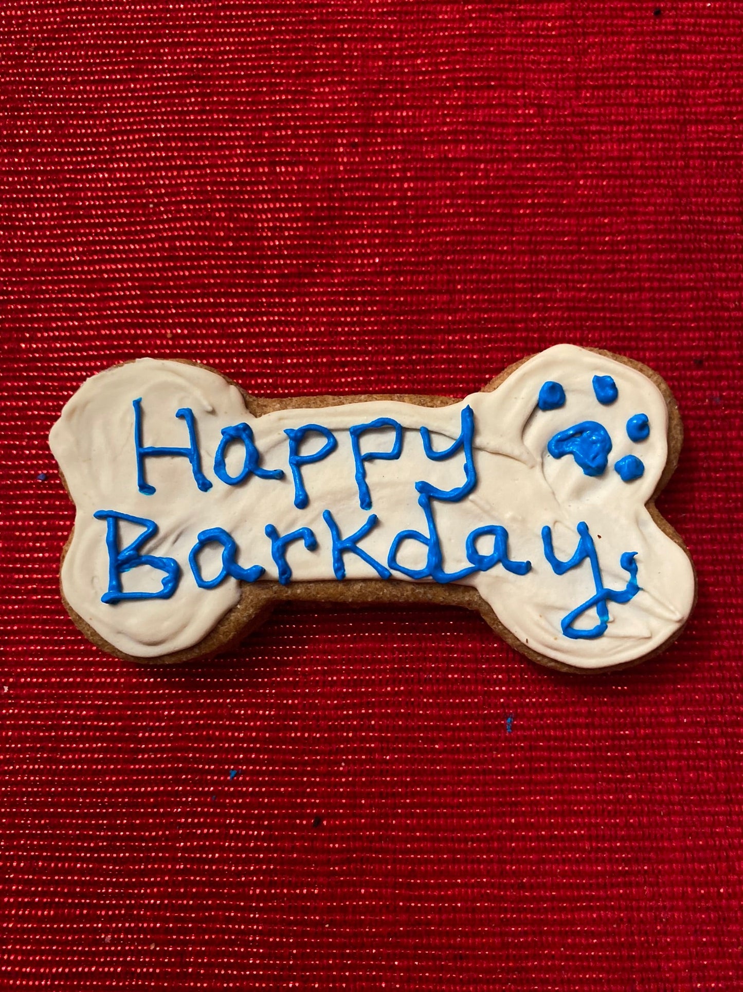Birthday Boy Organic Dog Cookies