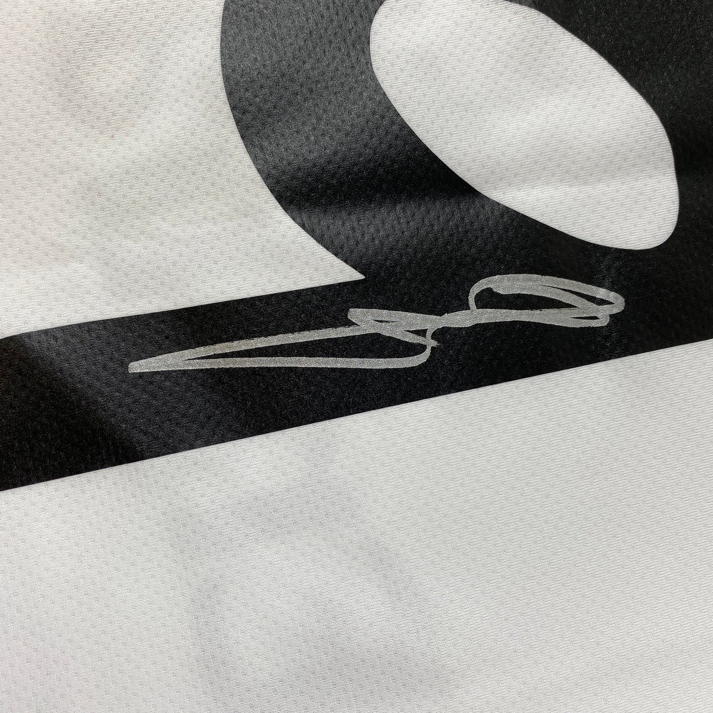 Autographed/Signed Karim Benzema Real Madrid White Soccer Jersey Beckett BAS COA