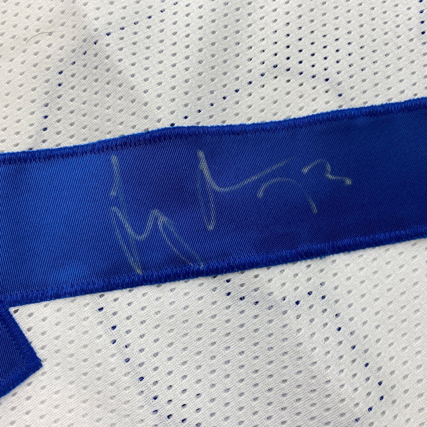 Autographed/Signed Larry Allen Dallas White Football Jersey JSA COA