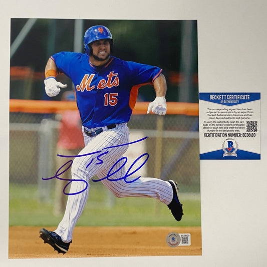 Autographed/Signed Tim Tebow New York NY Mets 8x10 Baseball Photo Beckett BAS COA