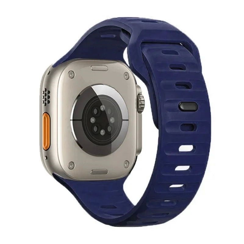 Silicone Reverse-buckle Watch Band