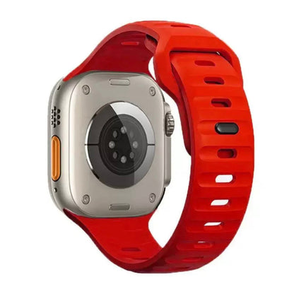 Silicone Reverse-buckle Watch Band