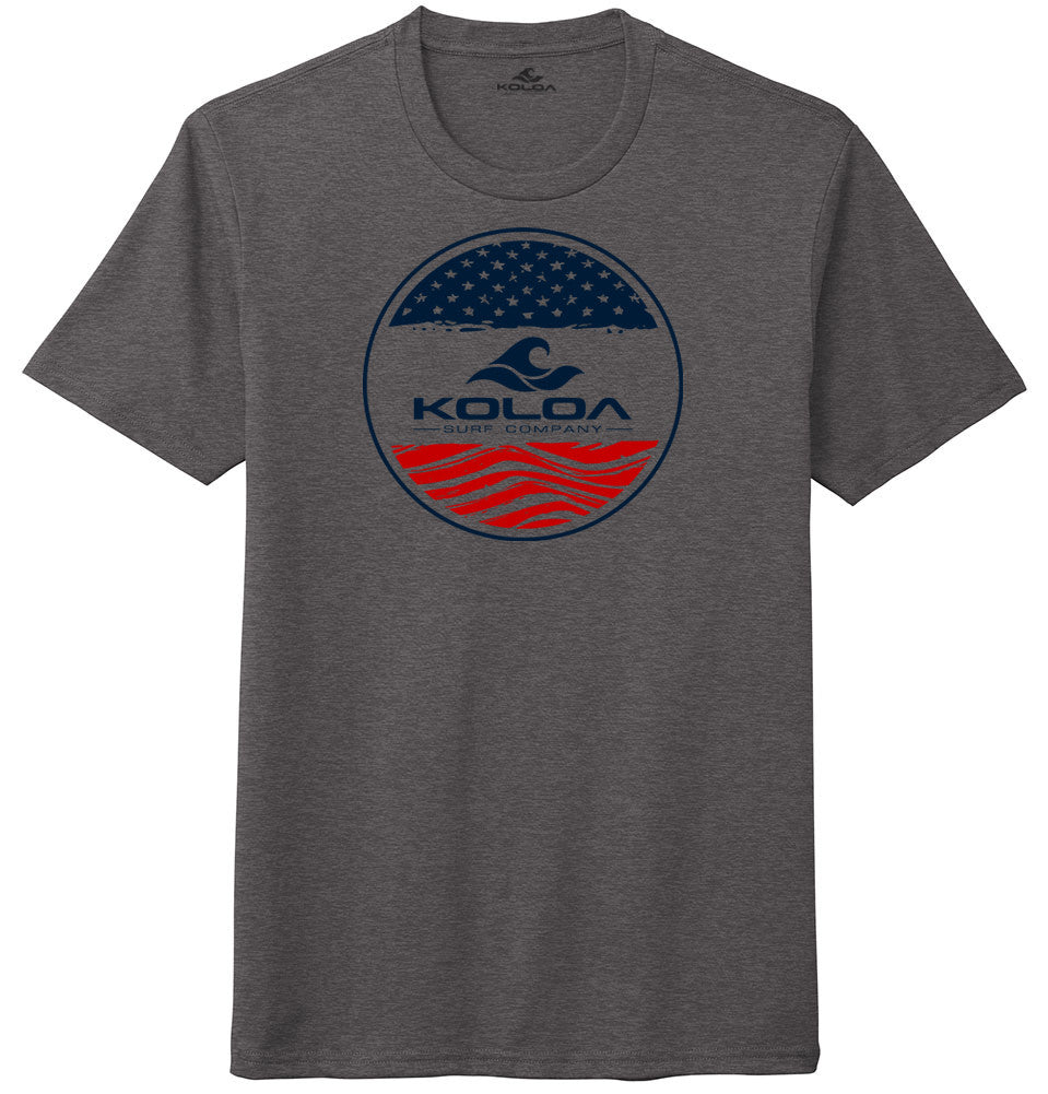Koloa USA Comfort Tri-Blend T-Shirt