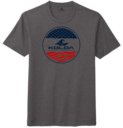 Koloa USA Comfort Tri-Blend T-Shirt