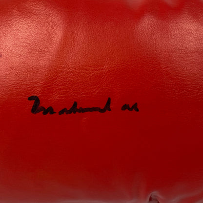 Autographed/Signed Muhammad Ali Red Everlast Boxing Glove JSA COA/LOA