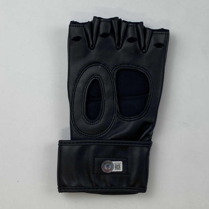 Autographed/Signed Donald Cowboy Cerrone UFC MMA Ultimate Fighting Black Glove Beckett BAS COA