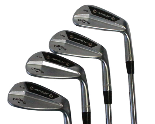 Pre-Owned Callaway Apex Mb 24 (7-PW) Iron Set w/ Oban ct 115 (X-Stiff) Steel Shafts (Average)
