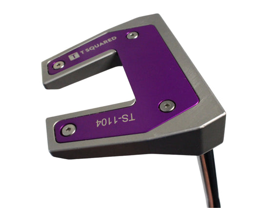 Pre-Owned T Squared TS-1104 Mallet Putter W/ 34 Inch Steel Shaft (Mint)