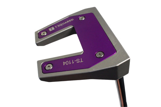 Pre-Owned T Squared TS-1104 Mallet Putter W/ 34 Inch Steel Shaft (Mint)