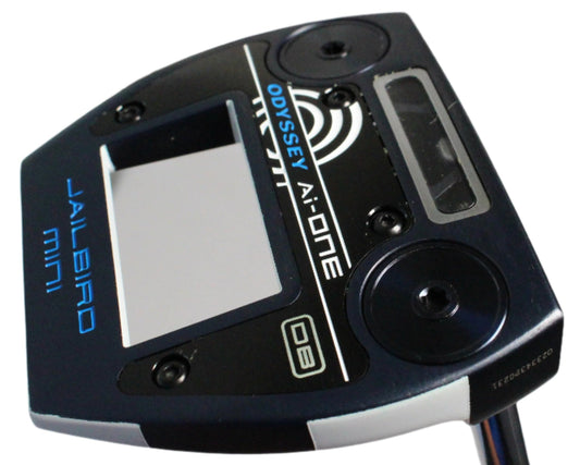 Pre-Owned Odyssey Ai-One JailBird Mini DB Mallet Putter W/ SL Stroke Labs (34 Inch) Shaft (Mint)