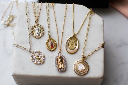 Classic Mother Mary Necklace