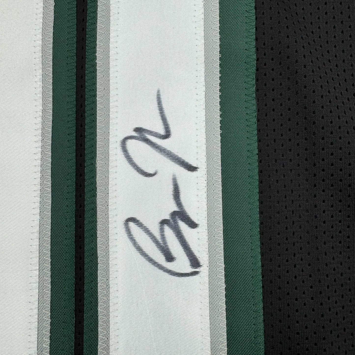 Autographed/Signed Bryce Huff Philadelphia Black Football Jersey JSA COA